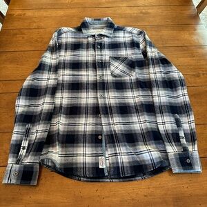 An Original Flag & Anthem Men's Flannel Button Down Shirt Size Small NWOT